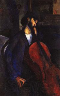Amedeo Modigliani The Cellist France oil painting art